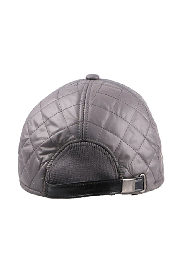 Sharpdo Casual Cotton Blend Cap Grey - 3