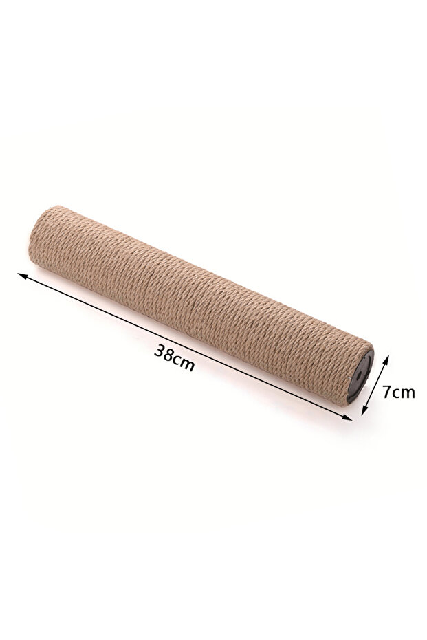 yellow 38cmx7cm Cat scratching posts Replacement Extension Post Supplies Replaceable Scratch Post Re - 1