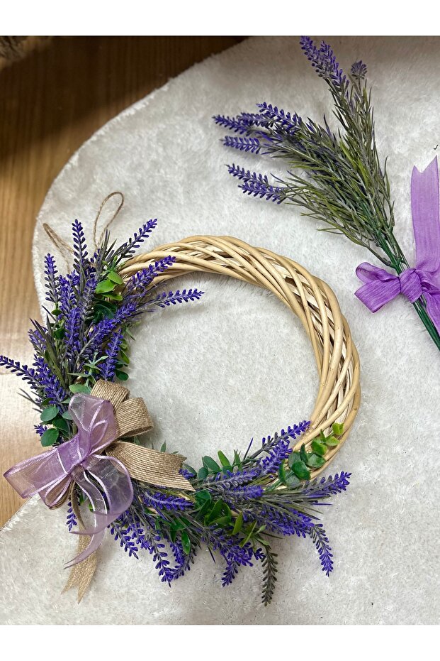 Lavanta Bambu Kapı Süsü - 1