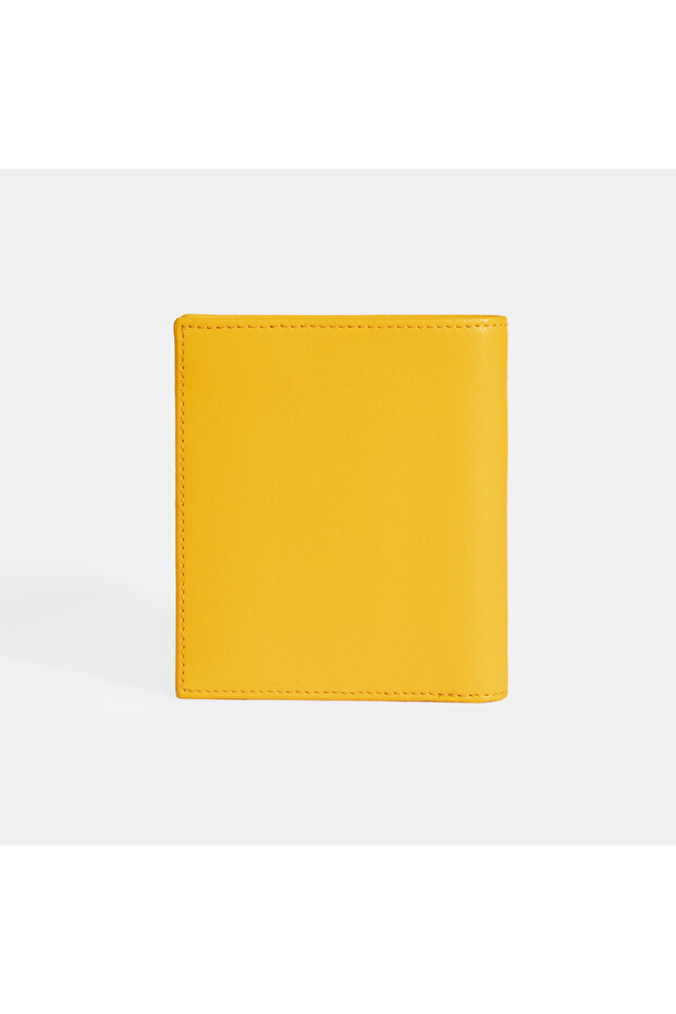 Kadın Turuncu Deri Cüzdan - 4