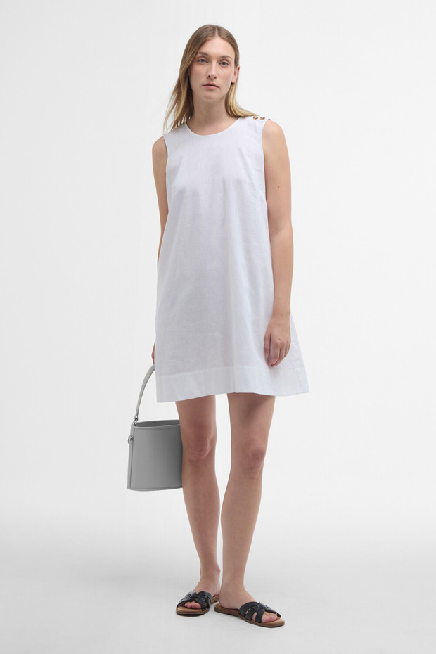 Lucy Mini Elbise WH11 White - 1