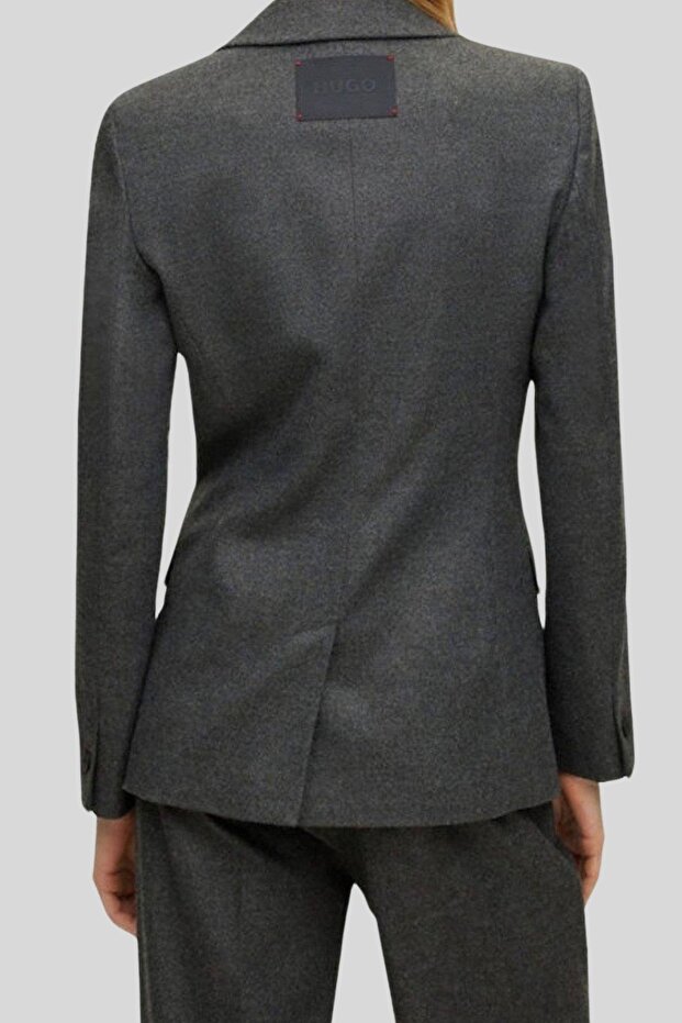 Blazer Ceket Gri - 2