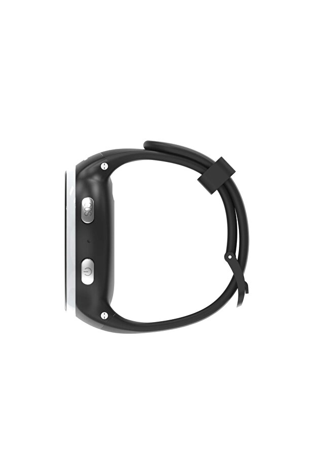 Round Akıllı Çocuk Saati - Black - 2