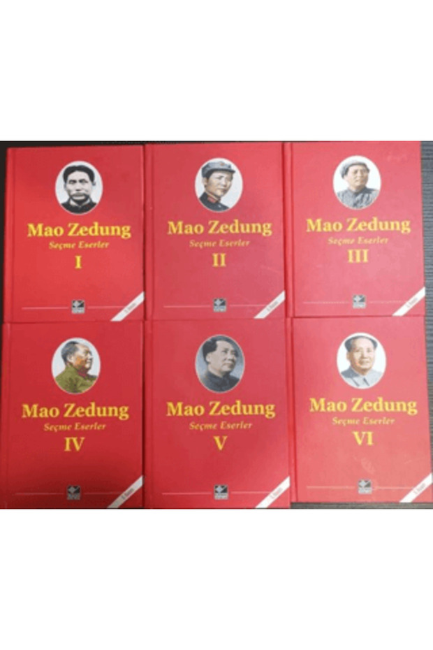 Mao Zedung - Seçme Eserler (6 Cilt) (Ciltli)