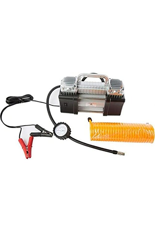 Dual Cylinder Air Compressor with LED Light - 3
