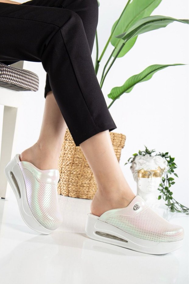 Air Sole Padded Heels Orthopedic Hospital Nurse Women's Slippers