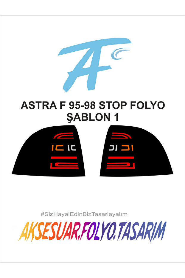 Opel Astra F Stop Foil 1995-1998 Stop Foil