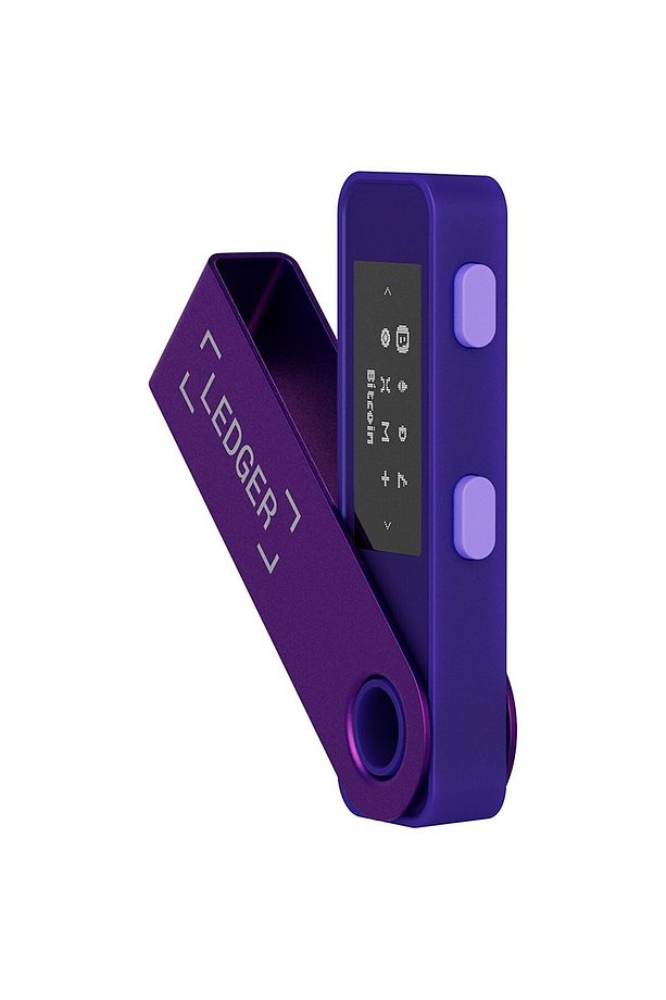 Nano S Plus Ametist Moru Kripto Donanım Cüzdanı - 1
