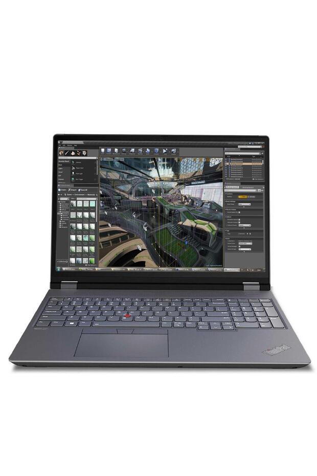 ThinkPad P16 21FA0003TX06 i9-13980HX 32GB 2TBSSD RTX2000 16" QHD+ W11P Taşınabilir İş İstasyonu - 1