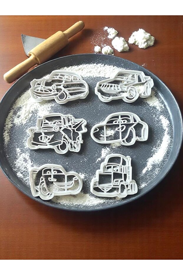 Cars Cars 6 Cookie Cutters, Cookie Cutter