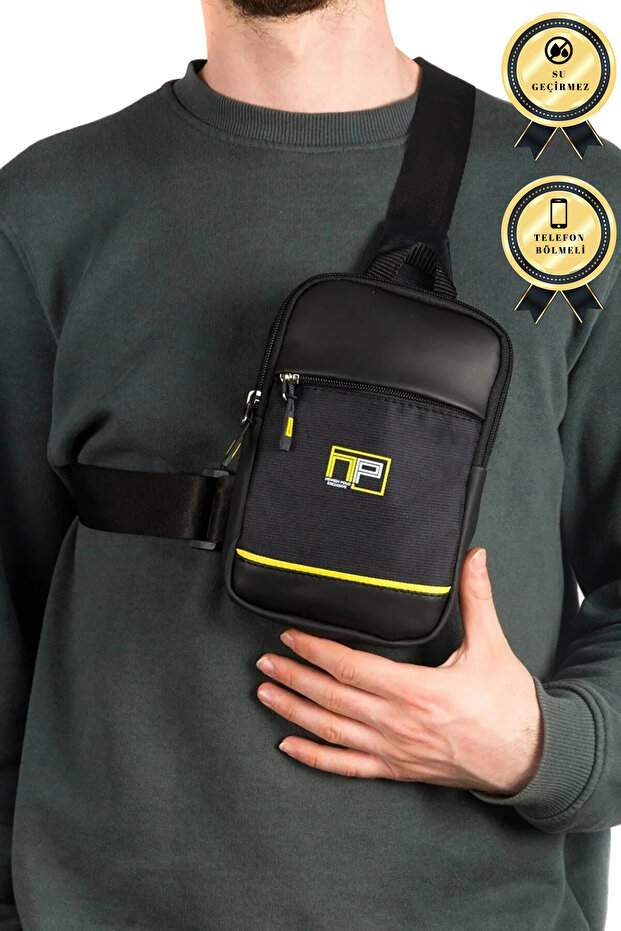 Unisex Chest Bag with Phone Compartment and Cross Shoulder Bag Suitable for Daily Use Impertex-Shoulder