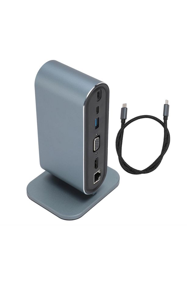 Type-C Support 4 K 12 İn 1 Dock Model PD Station Çoklayıcı Dönüştürücü Çevirici - 1