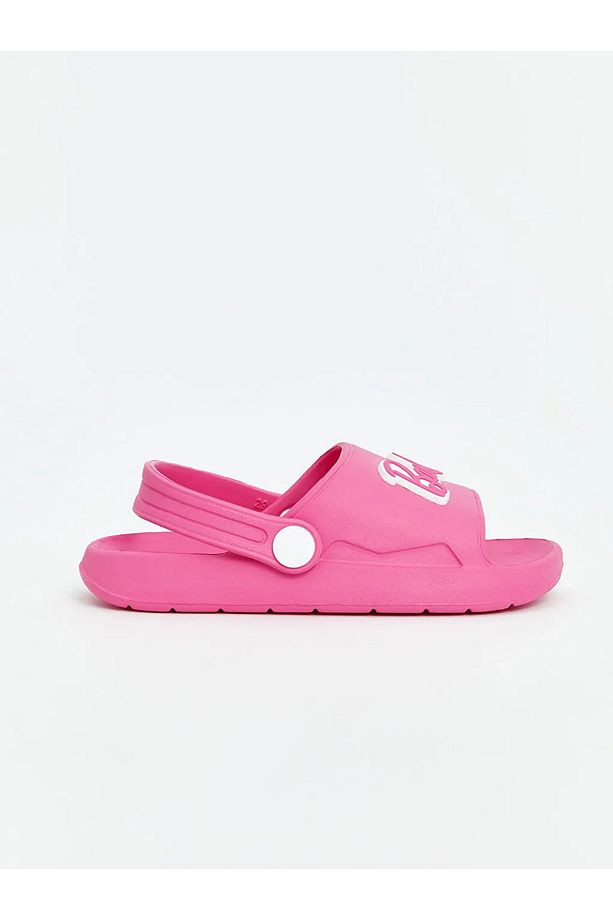 LCW STEPS Pembe Baskılı Kız Bebek Plaj Sandaleti - 2