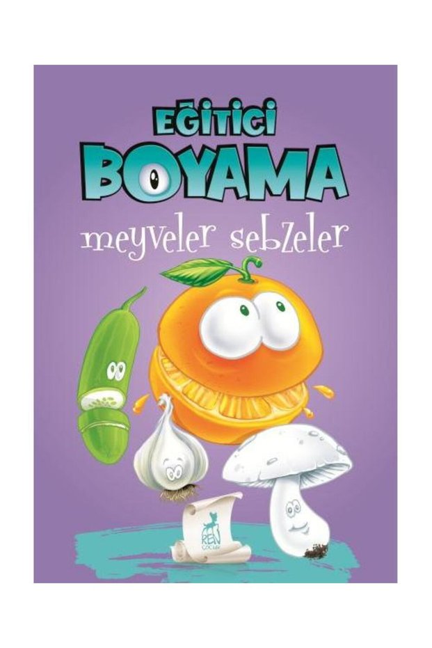 Educational Tutorial Painting Fruits Vegetables / Ren Book / Serdar Gökmen