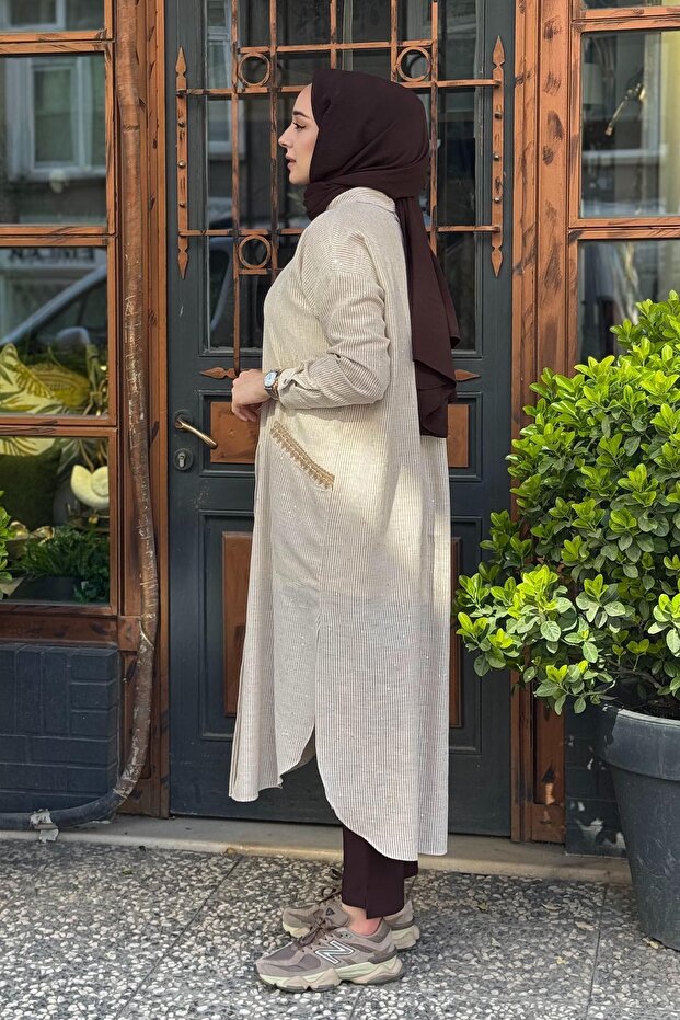 SCL Tunik 10002511211054 Bej - 2