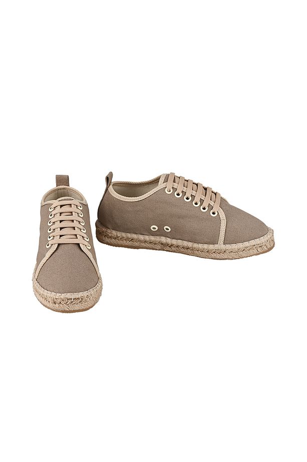 El Yapımı Hasır Taban Espadril - 3