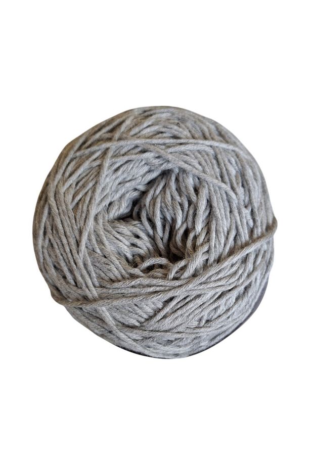 Gri renkli %50 bambu, %50 koton el örgü ipi (200 gr.) - 2