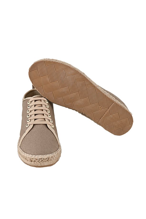 El Yapımı Hasır Taban Espadril - 5