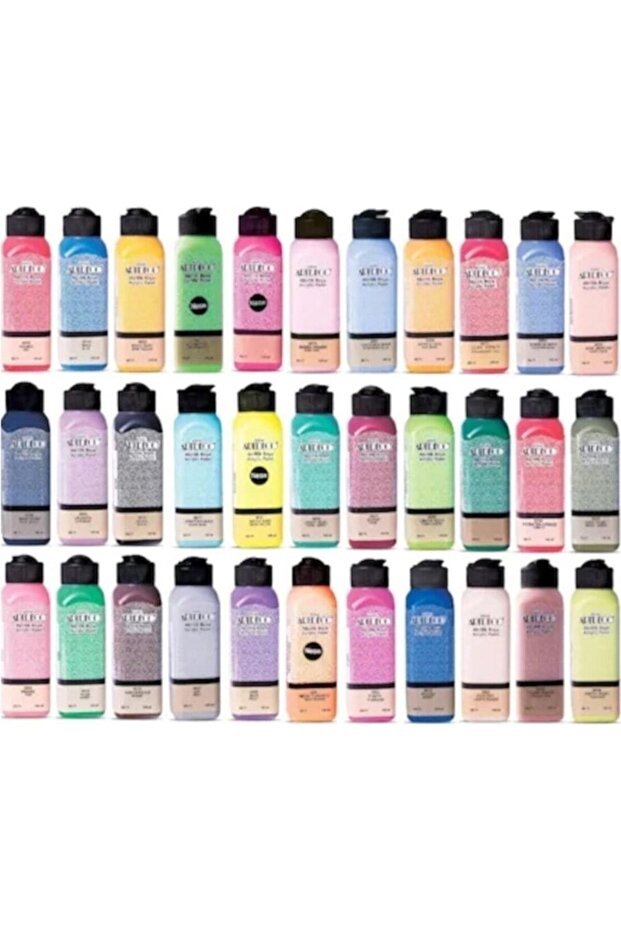 Akrilik Boya 140 ml 33lü Set