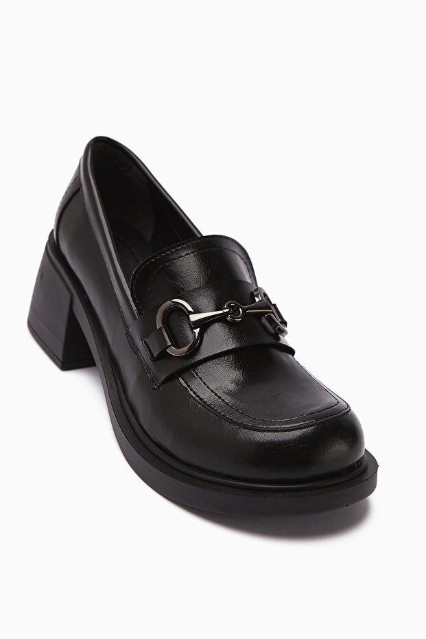 Berita Black Thick Heeled Women's Shoes