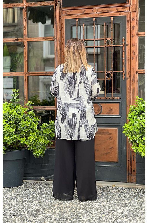 FUAT GÜRŞEN Tunik 1312 Siyah - 3