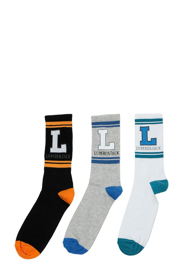 ML LIFE 3LU 34US1 5FX GRI MULTI Erkek Çorap - 1