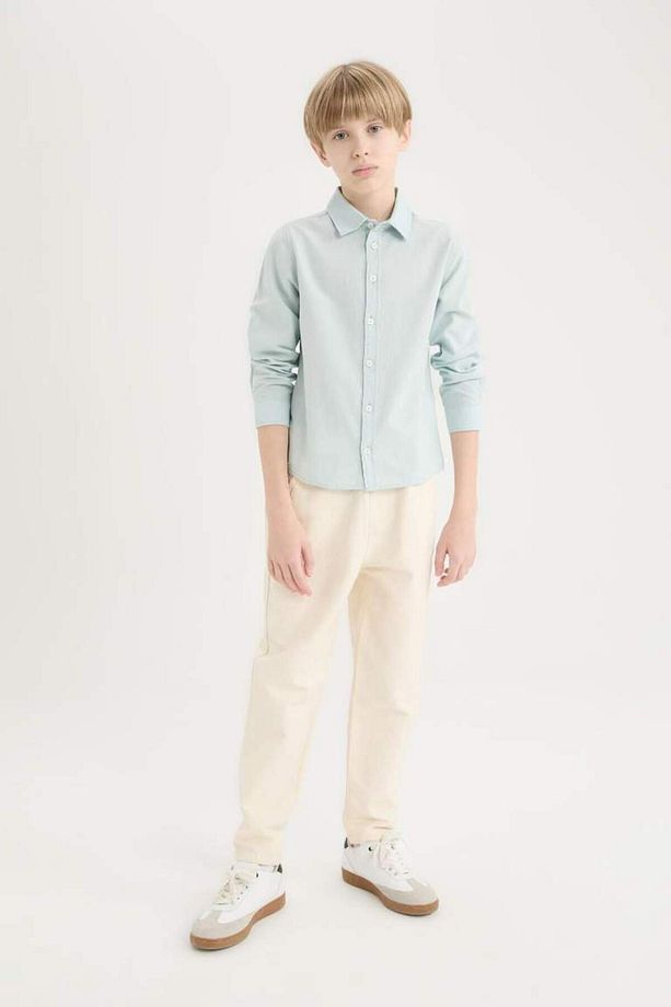 Erkek Çocuk Balloon Fit Standart Paça Twill Pantolon B6709a825sp - 3