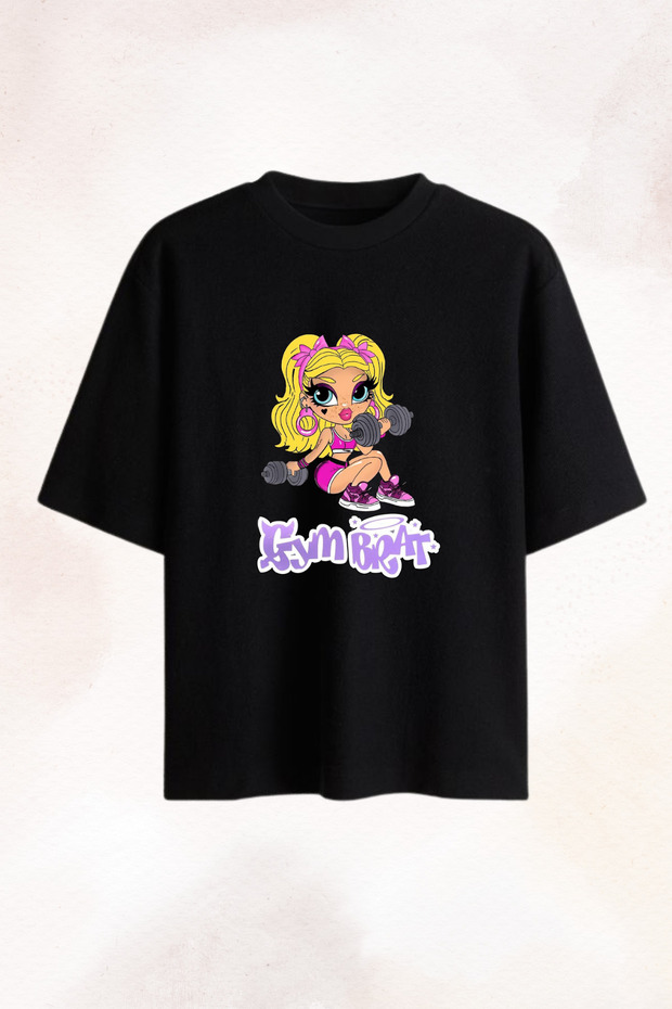 Gym Brat Printed Oversize T-Shirt