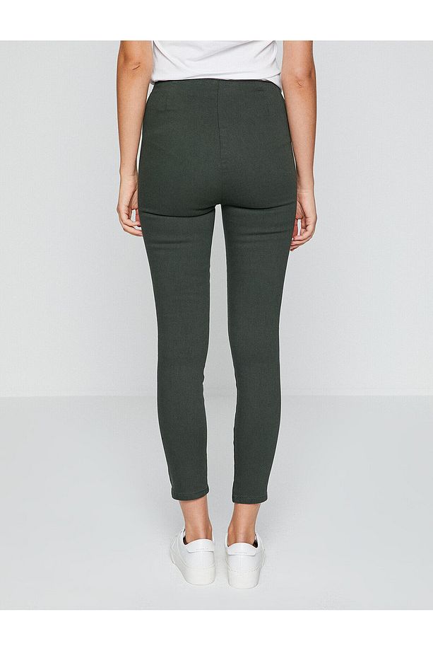 Kadın Yeşil Pantolon 8YAL41210JW - 4