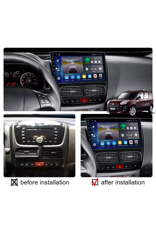Fiat Doblo Android 13 Multimedya 4-64 (2011-2015) - 3