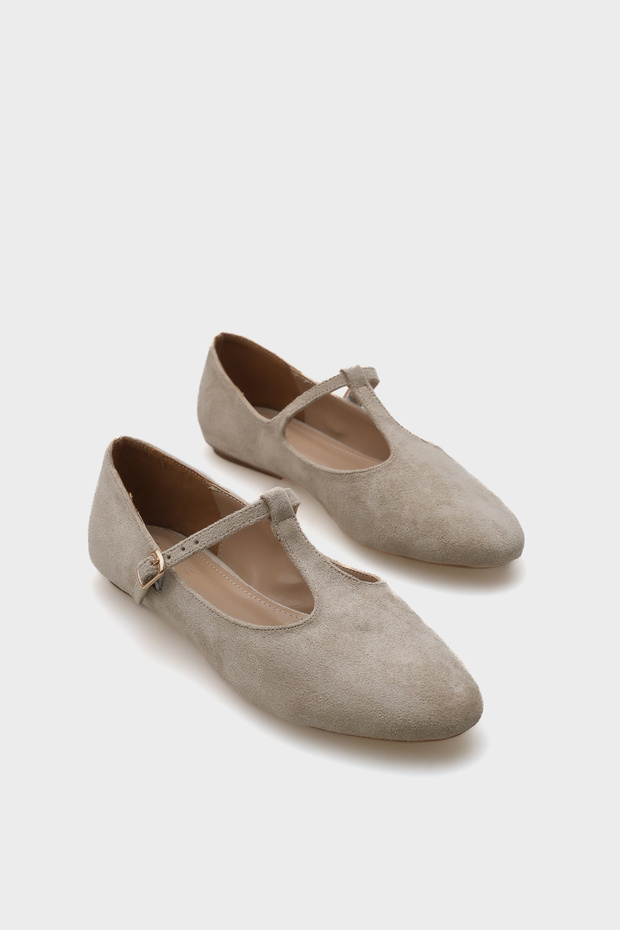 Belinda Buckle Women's Ballerinas