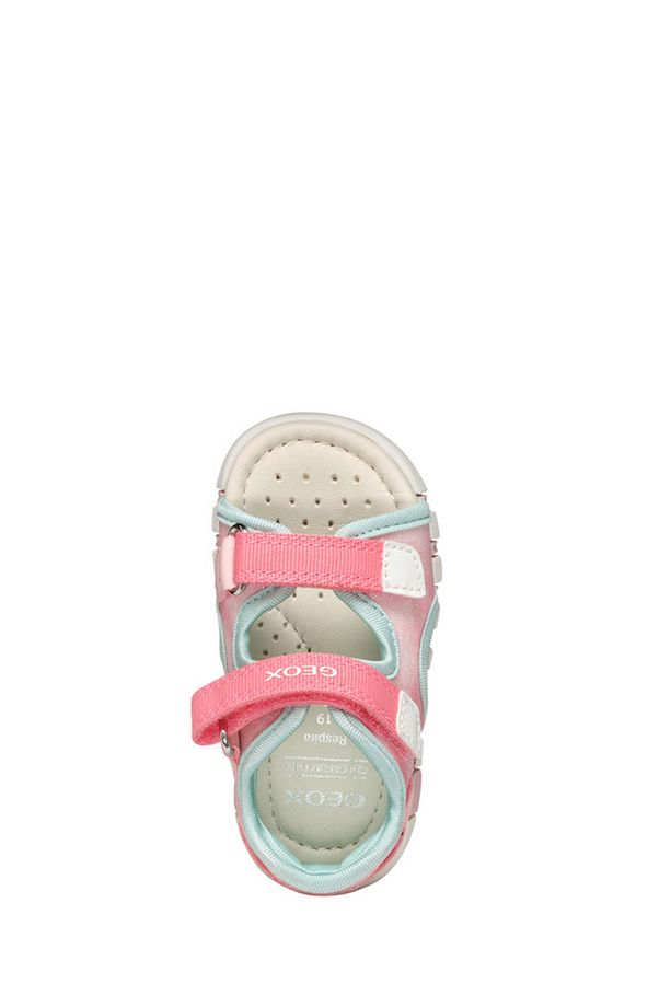 Kız Bebek Pembe B Sandal Iupidoo A - Text + Gbk Çift Bantlı Kumaş Sandalet B5517A0AS54C7337 - 5