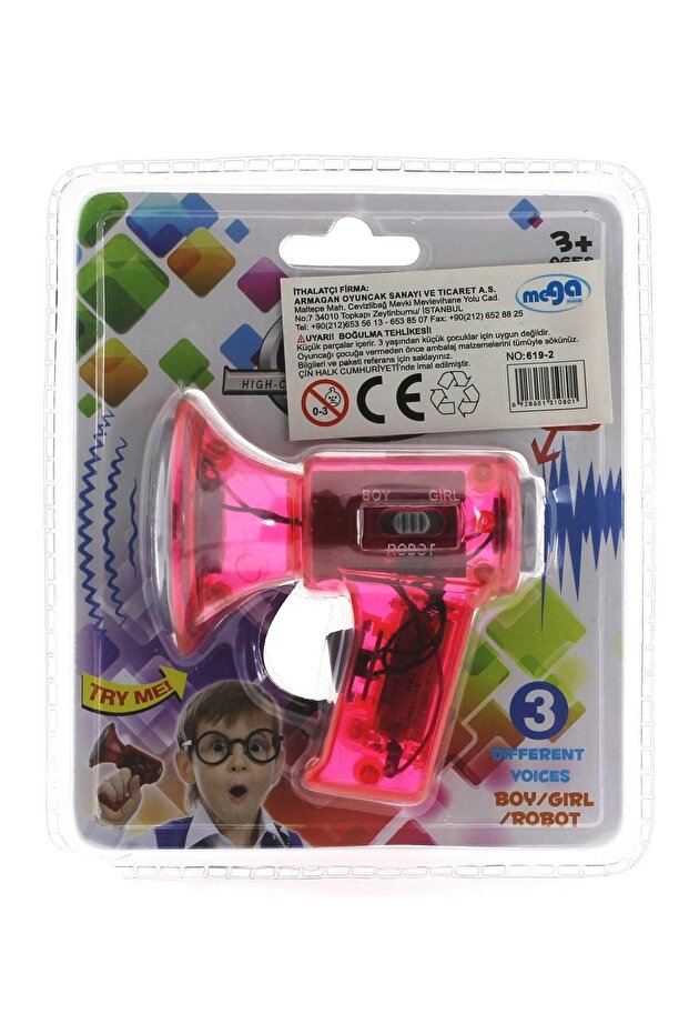 Anons Mikrofonu Pembe - 2