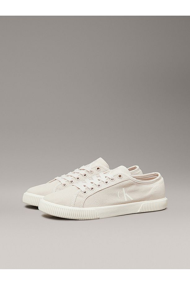 Canvas Low Profile Trainers - 2