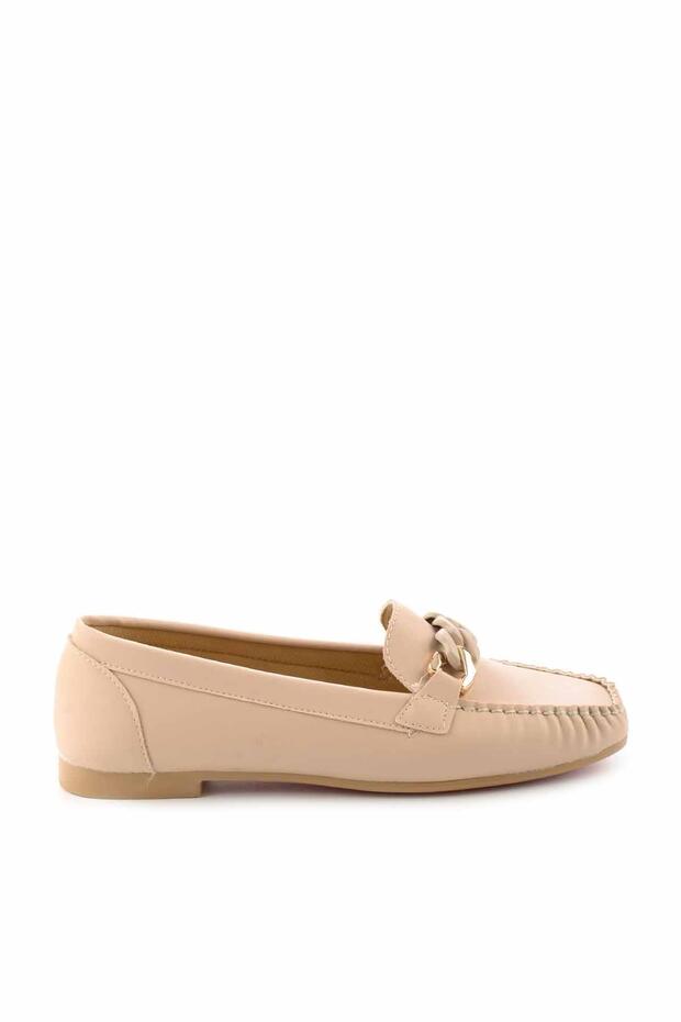 Nude Kadın Loafer Ayakkabı K01542166509 - 1