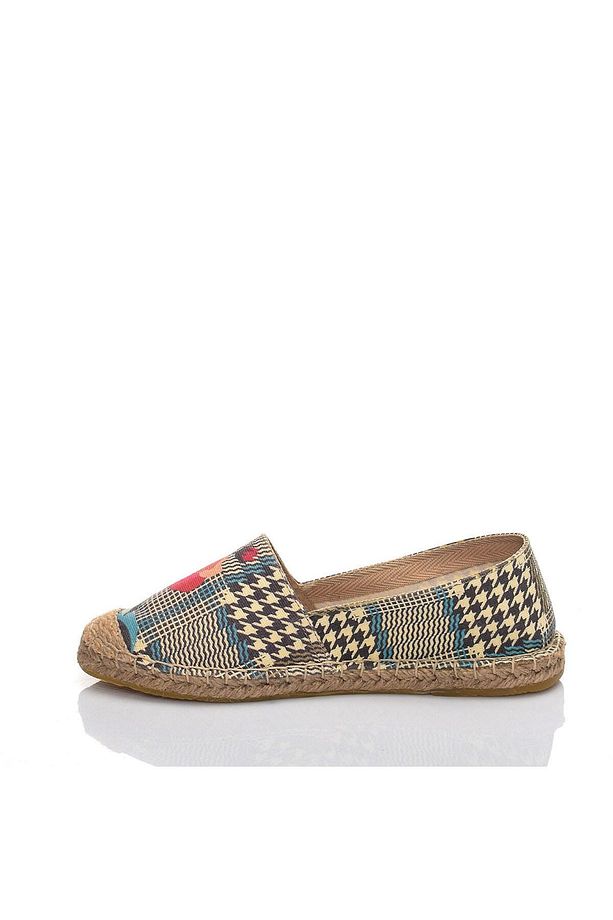 El Yapımı Hasır Taban Espadril - 2