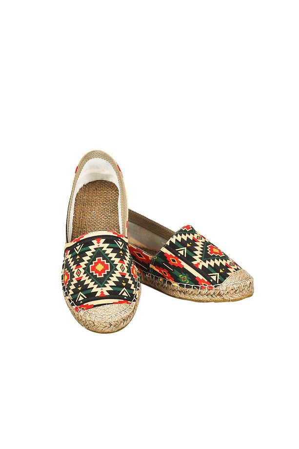 El Yapımı Hasır Taban Espadril - 2