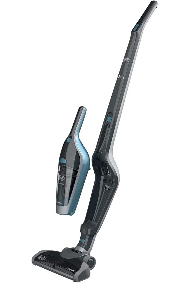 BLACK+DECKER Cordless Stick Vacuum Cleaner, 14.4V, 28.8Wh, 2Ah Lithium-Ion Battery, 2-in-1 Detachabl