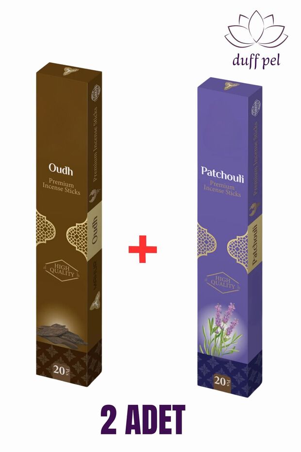 MAHUR 20+20 Çubuk Tütsü - 40 Adet Çubuk - 1