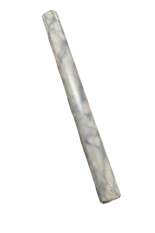 67cm x 10 Metre 1 Adet Yapışkanlı Rulo Mermer Desenli Görünümlü Mutfak Duvar Kaplama Folyosu Kağıdı - 3