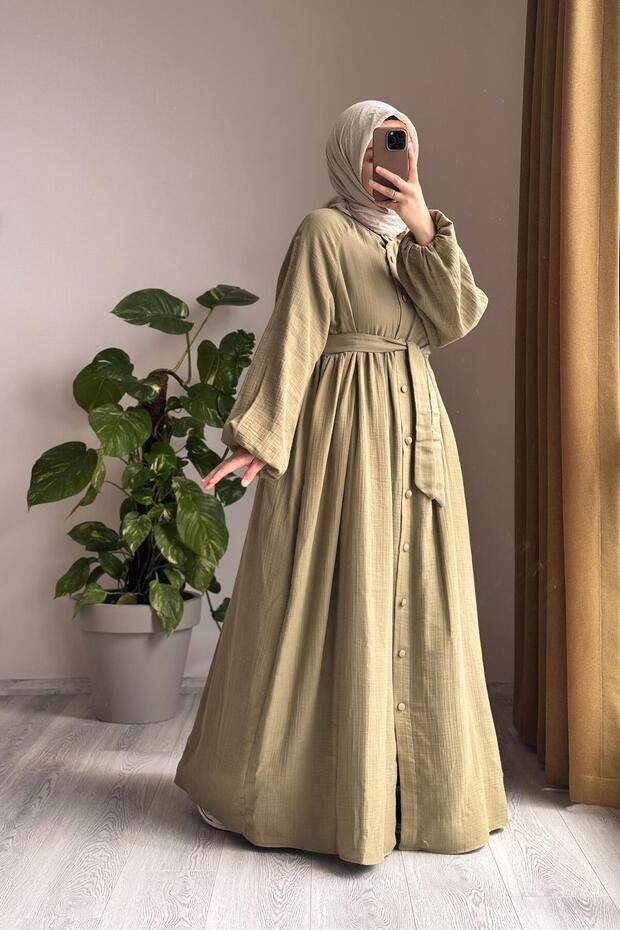 Müslin Ferace- Ihlamur - 7