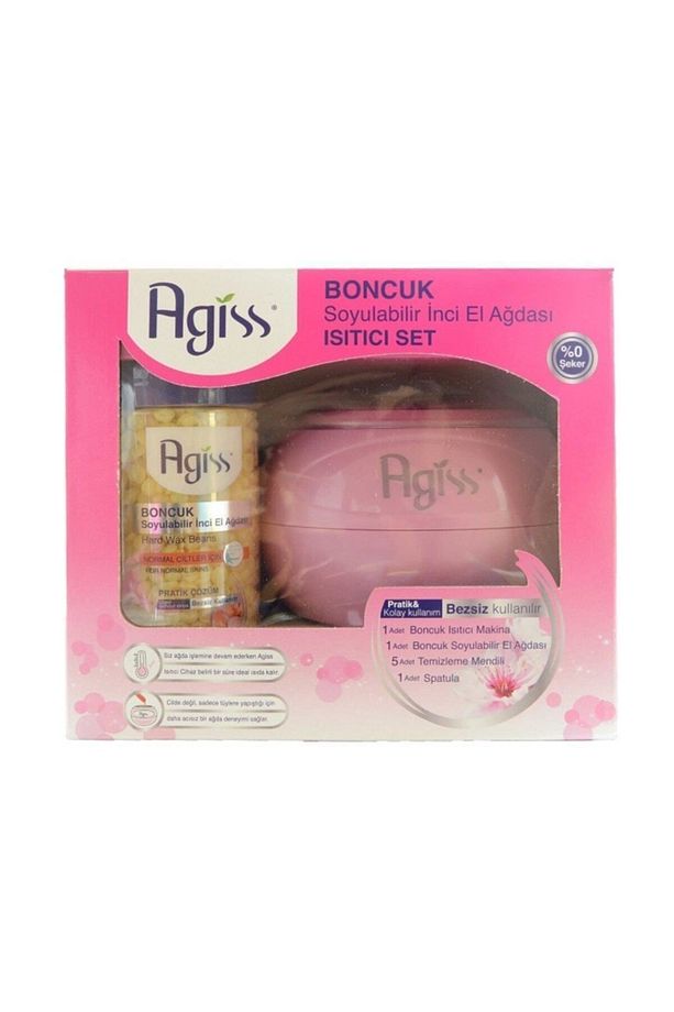 Agiss Boncuk Soyulabilir Inci El Ağdası Isıtıcı Set - 1