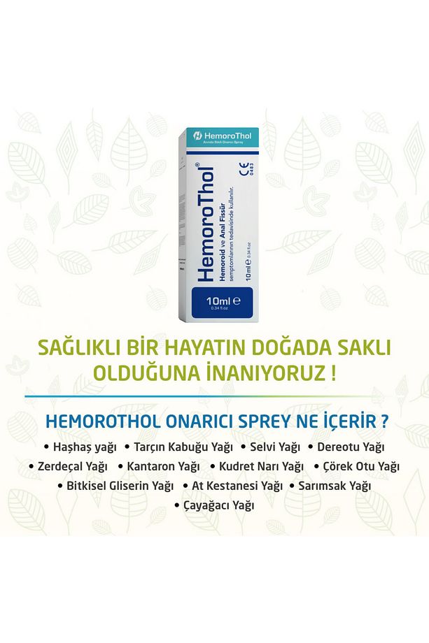 H.emoroid B.asur Onarıcı Bitkisel Sprey 20 ml - 6
