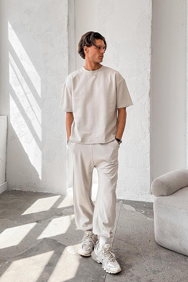 Taş Cozy Premium Basic Paça Lastik Eşofman - 2