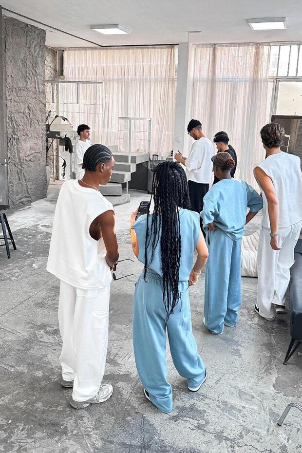 Bebe Mavisi Cozy Premium Basic Atlet - 6