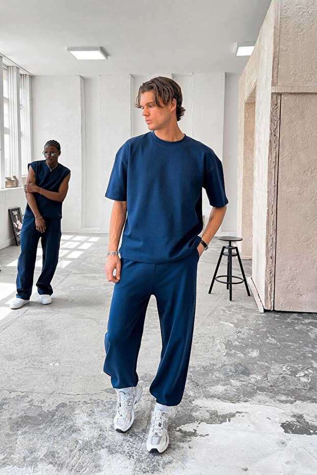 İndigo Cozy Premium Basic Paça Lastik Eşofman - 5