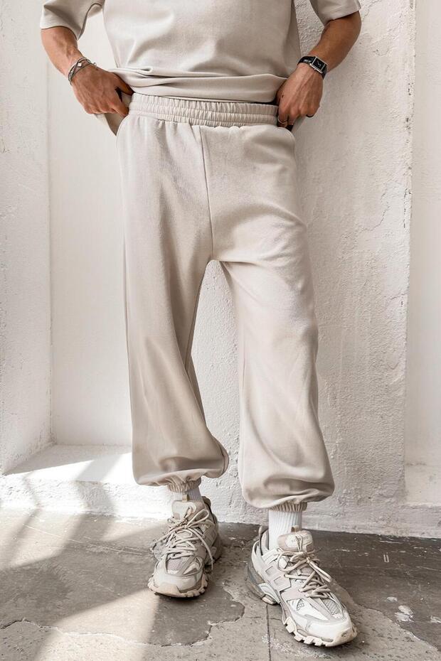 Taş Cozy Premium Basic Paça Lastik Eşofman - 4