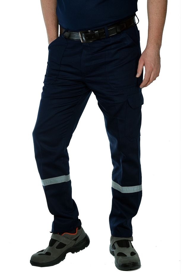 Yazlık Reflektörlü Kargo İş Pantolonu - 3