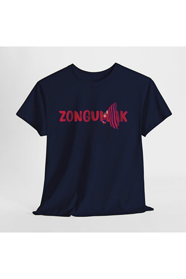 Zonguldak Flag Holding Man Tshirt 100% Cotton