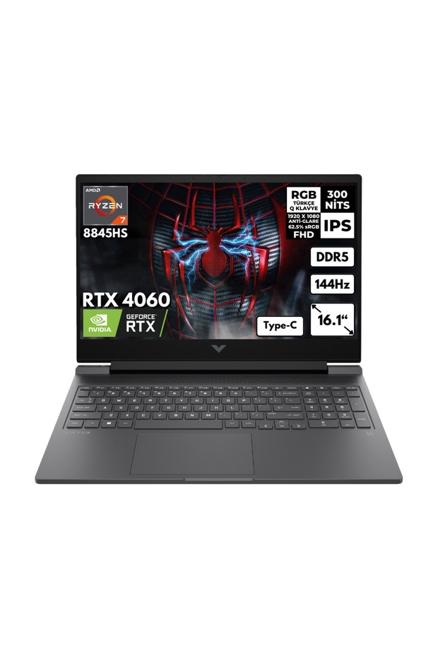 Victus 16-S1010NT 7 8845HS 48GB 4 TBSSD RTX4060 (8GB) 16.1" FHD 144Hz Win10 Pro 9Z790EAHMF75 - 1